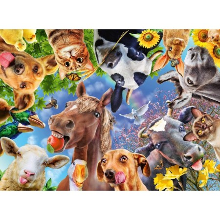 Puzzle Portret Cu Animale, 200 Piese Ravensburger - 1